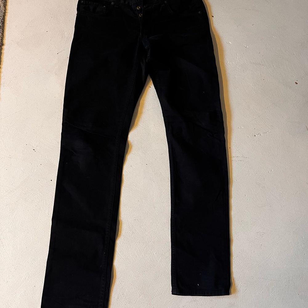 rag & bone Black button fly pants size 31